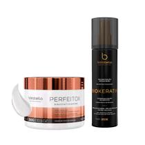 Kit Perfeitox Alinhamento 300g e Biokeratin 200ml Bórabella