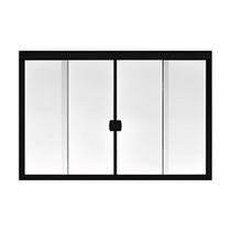 Kit Perfil Alumínio Engenharia Janela 8mm 1,50mx1,20m Sem Vidro