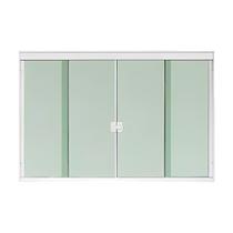 Kit Perfil Alumínio Engenharia Janela 8mm 1,50mx1,20m Sem Vidro