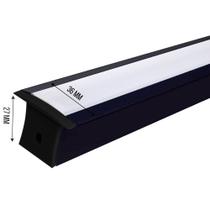 Kit Perfil Embutir 1m Alumínio 36x27mm + Fita 120 LEDS/M + Fonte 2A Kit Perfil Embutir 1m Alumínio 36x27mm + Fita 120 LEDS/M + Fonte 2A