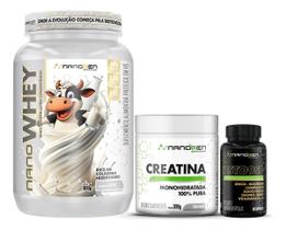 Kit Performance Nanogen Whey Protein Testo 950