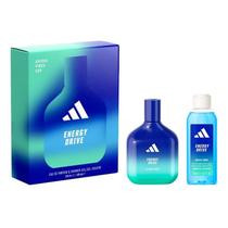 Kit Perfume Adidas Vibes Full Recharge Eau de Parfum 100ml + Shower Gel 100ml Masculino Ref. 447050