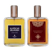 Kit Perfume - Almíscar Selvagem + Patchouli Pimenta 100Ml