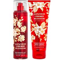 Kit Perfume Bath e Body Works Japanese Cherry Blossom Body Splash e Creme Hidratante Original Kit Perfume Bath e Body Works Japanese Cherry Blossom Body Splash e Creme Hidratante Original