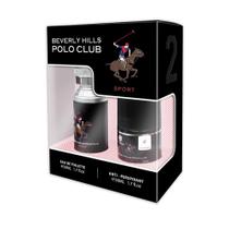 Kit Perfume Beverly Hills Polo Club Sport 2 Men 50ml + Deodorant Roll On