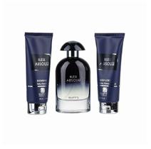 Kit Perfume Bleu Absolu Riiffs Edp Masculino 100ml + Shower + Body Lotion100ml