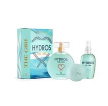 Kit Perfume + Body Splash + Sabonete Barra Hydros The Girl
