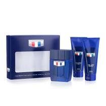 Kit Perfume Camaro Blue - Deo Colônia + Shampoo 3x1 + Gel Pós Barba