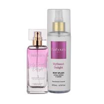 Kit Perfume Capilar e Body Splash My Sweet Delight Barbours Beauty