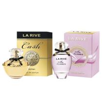 Kit perfume cash woman 90ml + in flames edp 90ml la rive