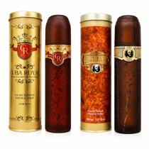 Kit Perfume Cuba Gold Edt 100ml + Cuba Royal Edt Masculino 100ml