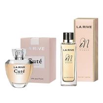 Kit perfume cuté 100ml + in woman 90ml la rive