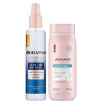 Kit Perfume De Bebê Body Splash 190ml + Loção Creme 200ml Hidramais