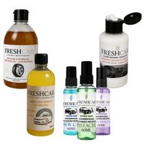 Kit Perfume de Carro + Shampoo + Pretinho Baba Camelo + Silicone Lar Fresh