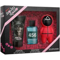 Kit Perfume e Gel de Banho Squid Game EDT 100mL + Anti-stress 150mL - Masculino - Vila Brasil