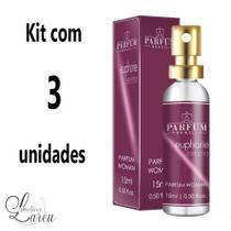 +Kit Perfume Fem 15 ml Euphorie Femme (3 un.) - Parfum Brasil