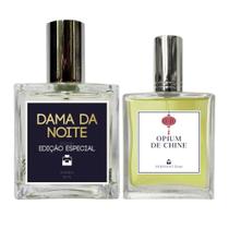 Kit Perfume Fem. Dama da Noite 100ml + Opium de Chine 50ml