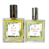 Kit Perfume Fem. Flor de Jasmim 100ml + Dama da Noite 50ml Kit Perfume Fem. Flor de Jasmim 100ml + Dama da Noite 50ml