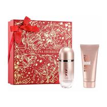 Kit Perfume Feminino 212 VIP Rosé de Carolina Herrera EDP 80ml + Body Lotion 100ml