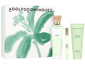 Kit Perfume Feminino Adolfo Dominguez Aguafresca Azahar Eau de Toilette de 120ml + 1 Travel Size de 10ml + 1 Body Lotion de 75ml