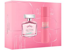 Kit Perfume Feminino Banderas Queen Of Seduction - Lively Muse Eau de Toilette 80ml com Desodorante