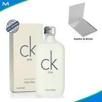 Kit Perfume Feminino Ck One 100ml Com Espelho de Bolsa Portátil