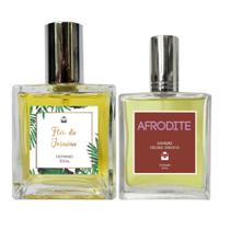 Kit Perfume Feminino Flor de Jasmim 100ml + Afrodite 50ml Kit Perfume Feminino Flor de Jasmim 100ml + Afrodite 50ml