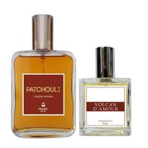 Kit Perfume Feminino - Patchouli 100ml + Volcan D'Amour 30ml