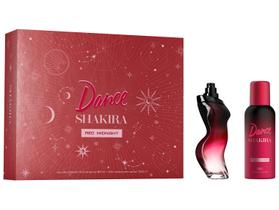 Kit Perfume Feminino Shakira Dance Red Midnight 1 Eau de Toilette de 80ml + 1 Desodorante Spray de 150ml