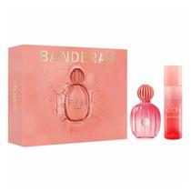 Kit Perfume Feminino The Icon Splendid de Banderas EDP 100ml + Desodorante 150ml Kit Perfume Feminino The Icon Splendid de Banderas EDP 100ml + Desodorante 150ml