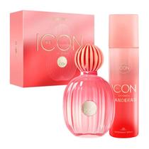 Kit Perfume Feminino The Icon Splendid EDP de Banderas 100ml + Desodorante 150ml