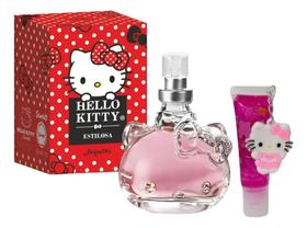 Kit Perfume Hello Kitty Estilosa 25 ML + Gloss Hello Kitty - Mais vendido