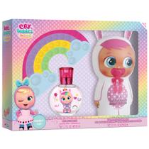 Kit Perfume Infantil CRY Babies Magic Tears Edt 50 ML + Shampoo & Gel de Banho 2 In 1 + Pop It