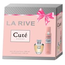 Kit Perfume La Rive Cuté Eau de Parfum 100ml com Desodorante Kit Perfume La Rive Cuté Eau de Parfum 100ml com Desodorante