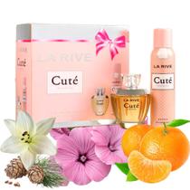 Kit Perfume La Rive Cuté Feminino EDP 100mL + DEO 150mL