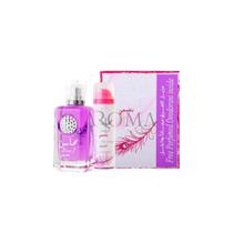 Kit Perfume Lattafa Mahasin Crystal Violet Eau De Parfum 100ml.