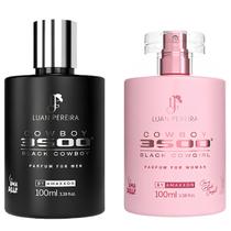 Kit Perfume Luan Pereira Feminino + Perfume Masculino Noite 3500 By Amaxxon