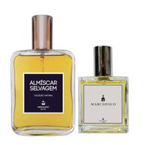 Kit Perfume Masc. - Almíscar Selvagem 100ml + Marcopolo 30ml