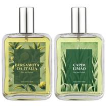 Kit Perfume Masc. Bergamota Da Itália E Capim Limão 100Ml