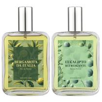 Kit Perfume Masc. Bergamota E Eucalipto Refrescante 100Ml Kit Perfume Masc. Bergamota E Eucalipto Refrescante 100Ml
