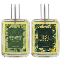 Kit Perfume Masc. Bergamota E Ylang Ylang Exuberante 100Ml