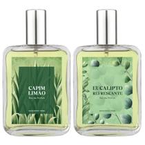 Kit Perfume Masc. Capim Limão E Eucalipto Refrescante 100Ml
