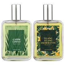 Kit Perfume Masc. Capim Limão E Ylang Ylang Exuberante 100Ml