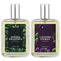 Kit Perfume Masc. Copaíba Amônica E Lavandim Energia 100Ml