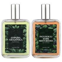 Kit Perfume Masc. Copaíba E Patchouli Dark Misterioso 100Ml