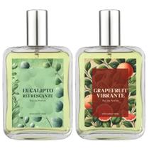 Kit Perfume Masc. Eucalipto E Grapefruit Vibrante 100Ml