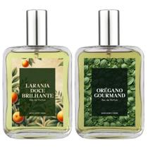 Kit Perfume Masc. Laranja Doce E Orégano Gourmand 100Ml Kit Perfume Masc. Laranja Doce E Orégano Gourmand 100Ml