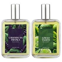 Kit Perfume Masc. Lavanda Da França E Limão Tahiti 100Ml