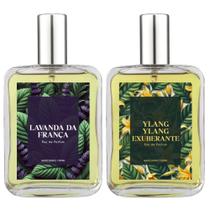 Kit Perfume Masc. Lavanda E Ylang Ylang Exuberante 100Ml