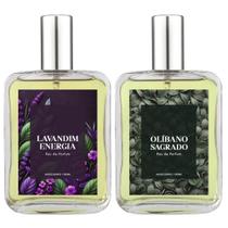 Kit Perfume Masc. Lavandim Energia E Olíbano Sagrado 100Ml